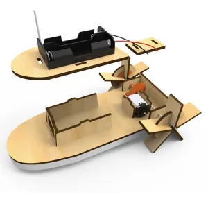 LANCHA MDF  NavyBot - Imagen 6