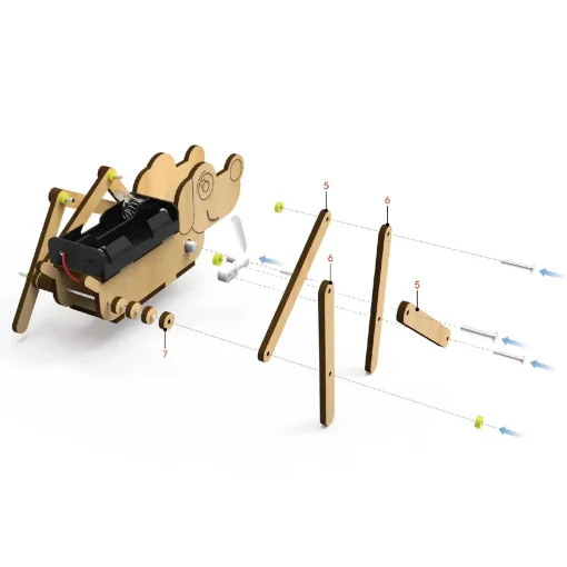 Perro Robotico NavyBot STEAM - Imagen 5