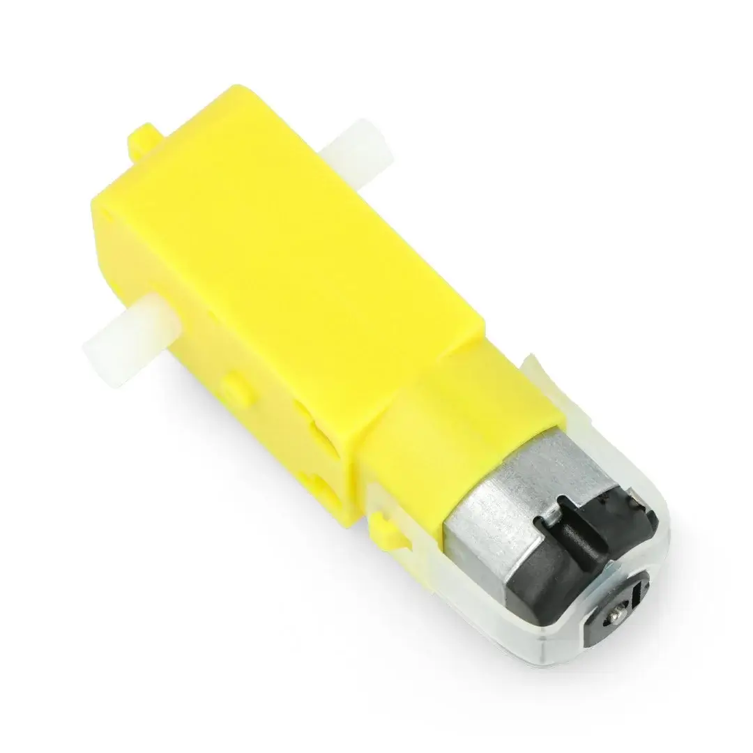 Motorreductor Amarillo con Eje de Salida Doble (3-6V) - Image 3